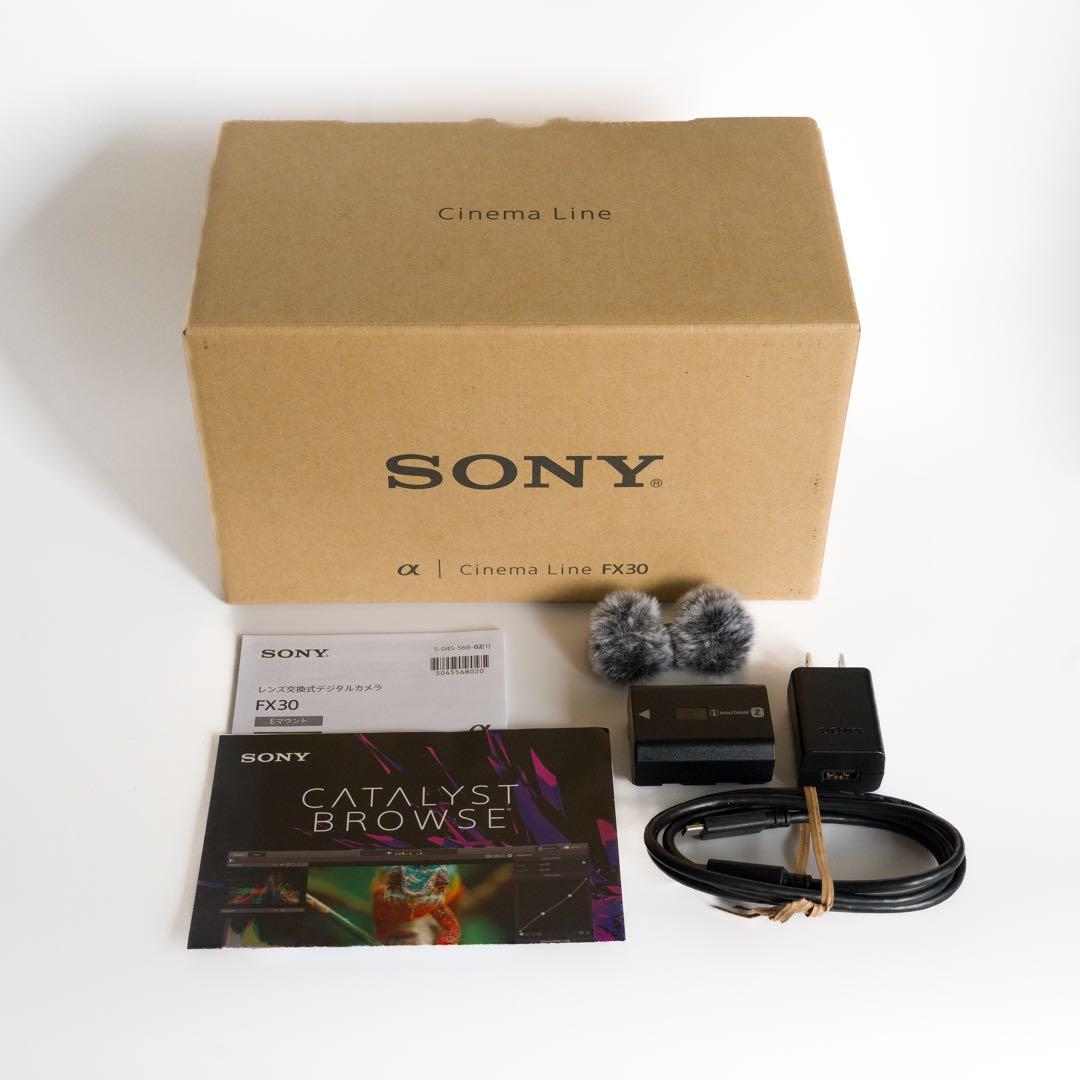 【中古美品】SONY Cinema Line ILME-FX30B おまけ付き
