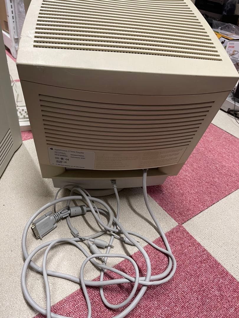 AppleVision 1710AV M294 2 モニター 1996年製
