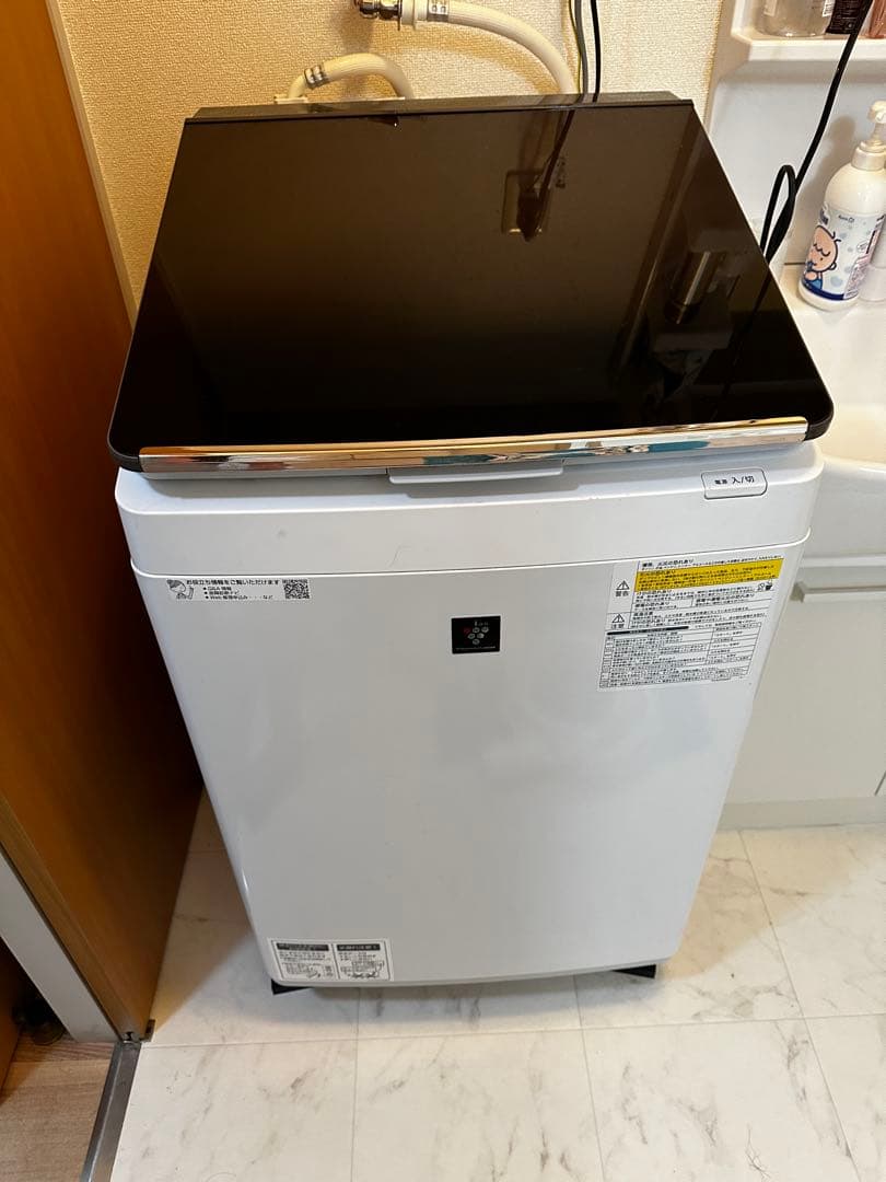 乾燥洗濯機　SHARP ESーPT10C-T 送料込み