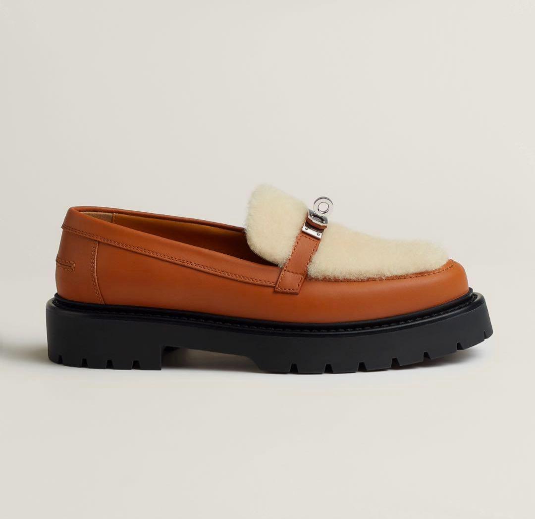 25日まで！新品【HERMES】 エルメス モカシン《アイコン》