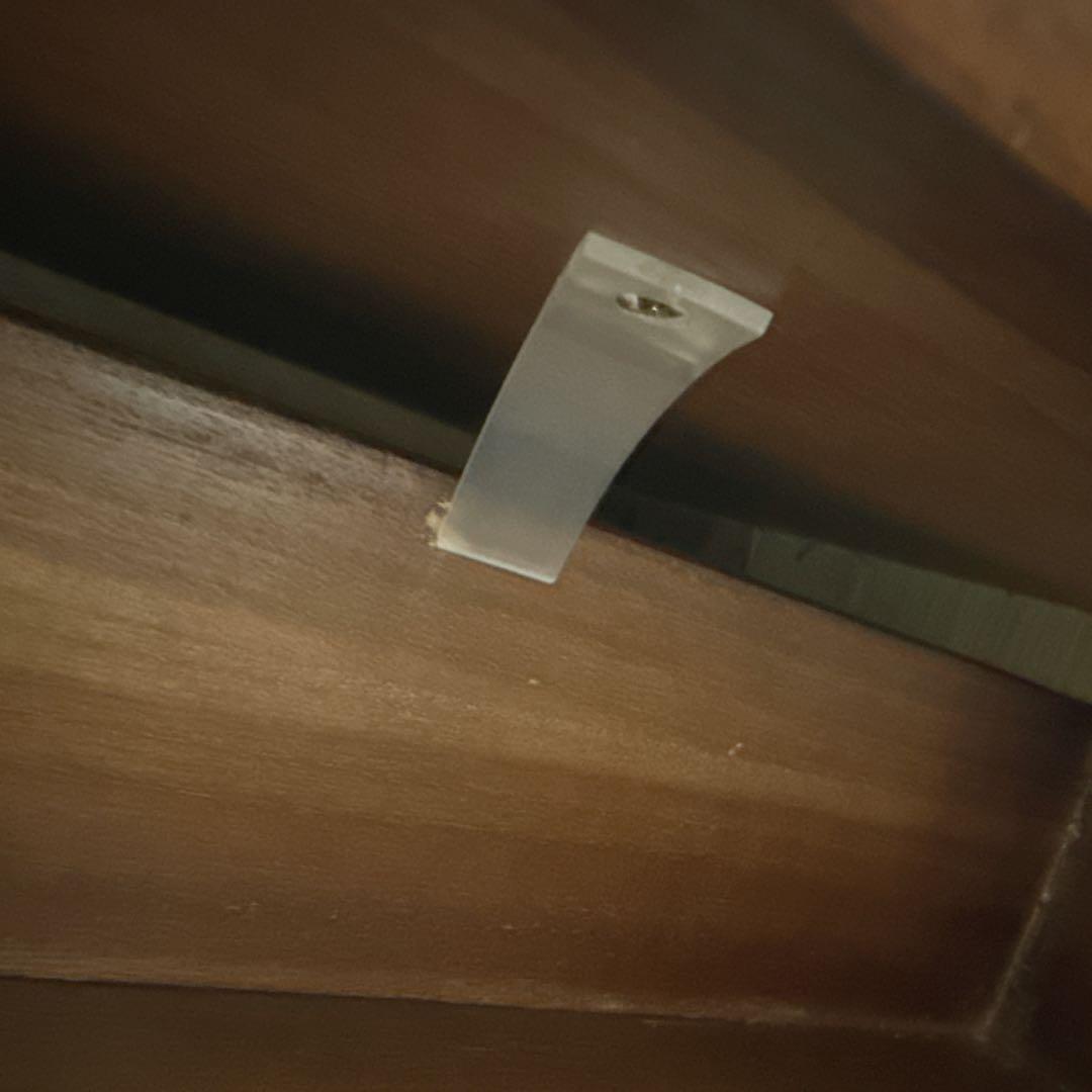 kuri様　　　サイドテーブル　ナイトテーブル　組み立て不用　　オーク×ゴールド