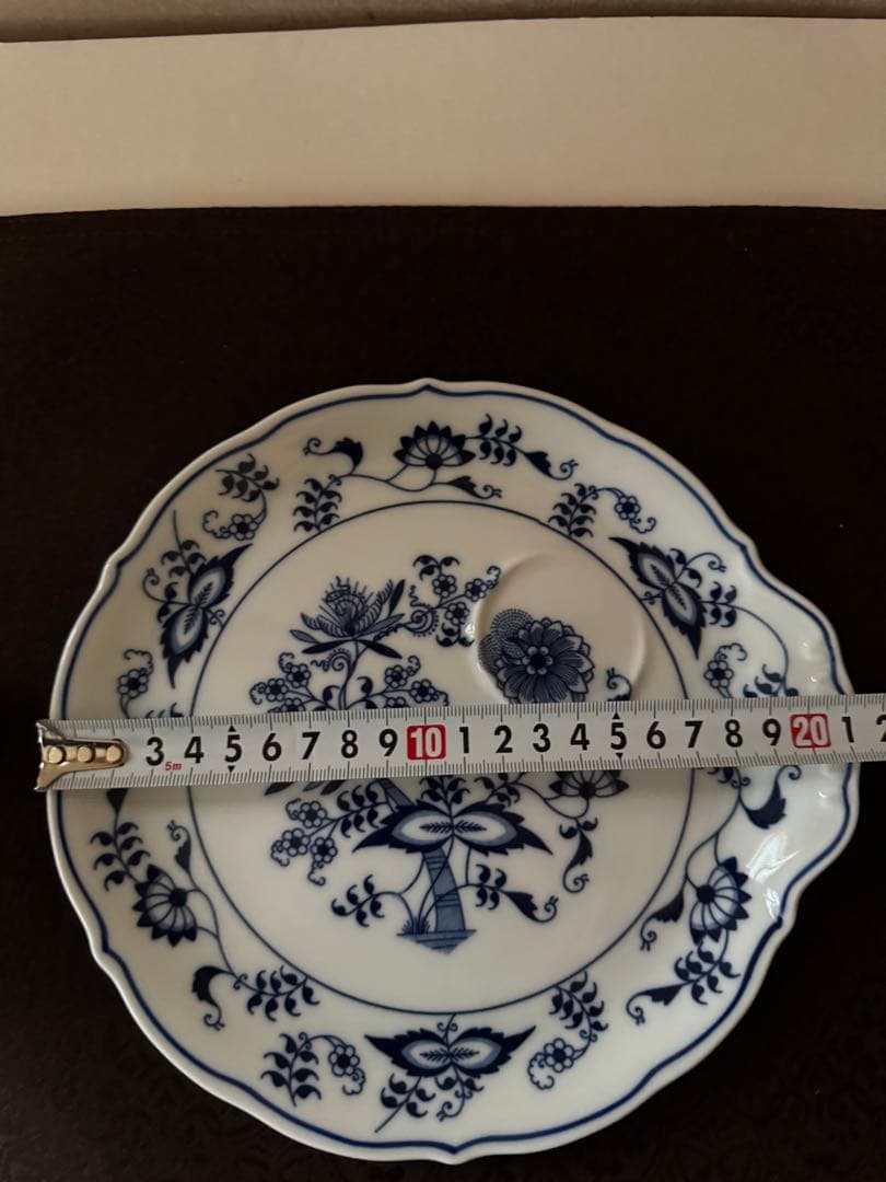 レア物　ブルーダニューブ　スナックセット6セット12点 カップアンドソーサー