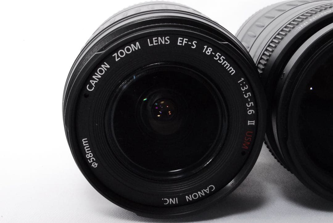 ❤️初心者オススメ❤️Canon Kiss X7 ダブルズームキット❤️おまけ多数✨