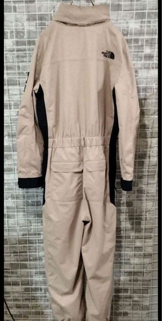 ★ ノースフェイス　ドライベント　スキーウェア　オールインワン　ベージュ