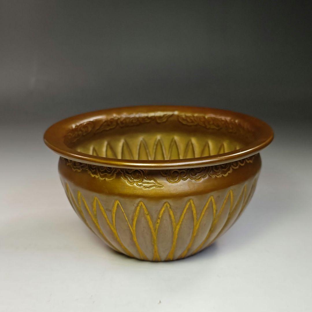 イ769 健水『般若勘渓』『モール葉割　健水　共箱』茶道具