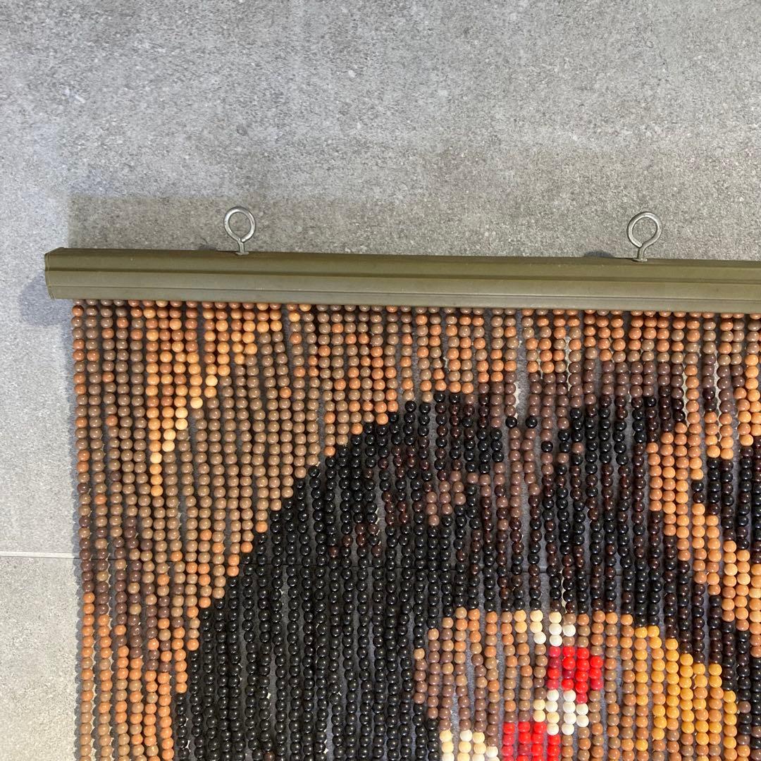 昭和レトロ ビーズのれん 85×150cm フラメンコダンサー ビーズカーテン