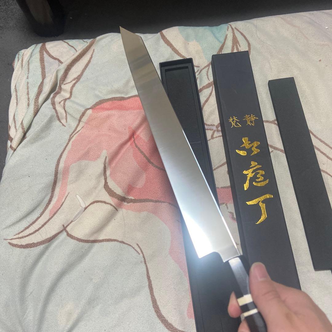 MKV10 切付柳刃包丁 尺一寸(330mm) VG10 V金10号