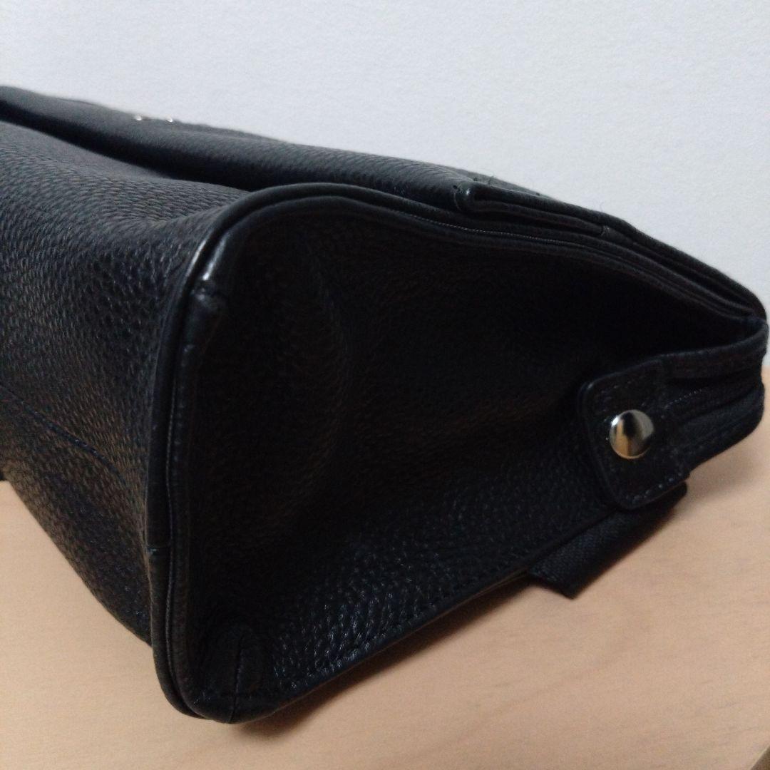 ear PAPILLONNER ワイドテープ ショルダーバッグ　ブラック