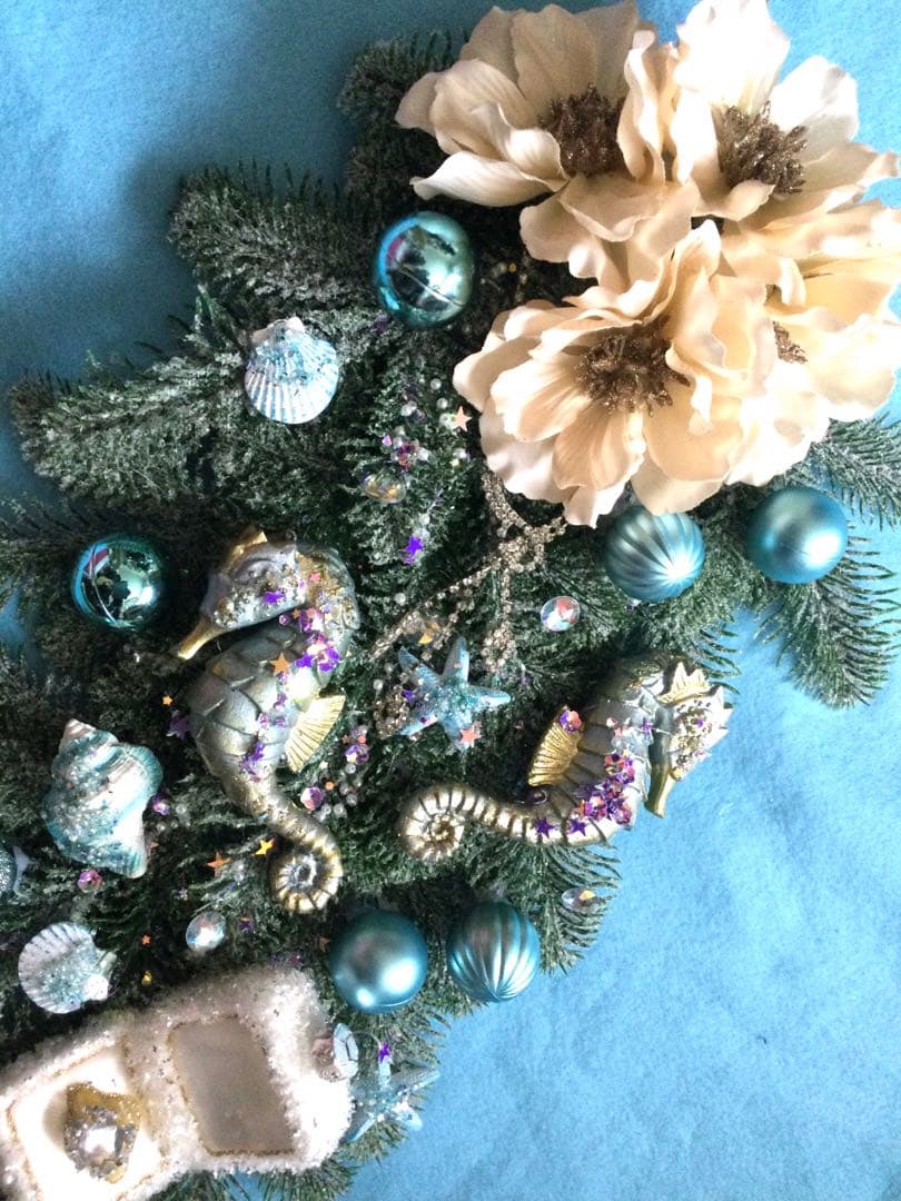 クリスマスリース　スワッグ　Willyoumarryme？