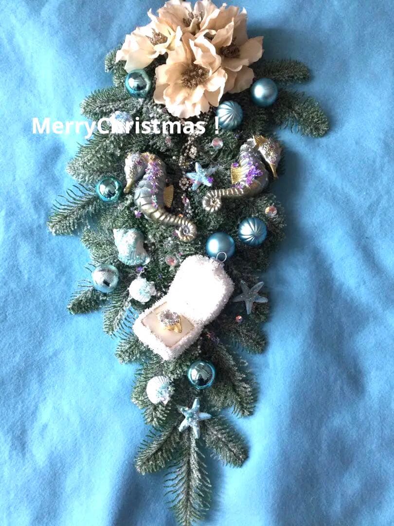 クリスマスリース　スワッグ　Willyoumarryme？