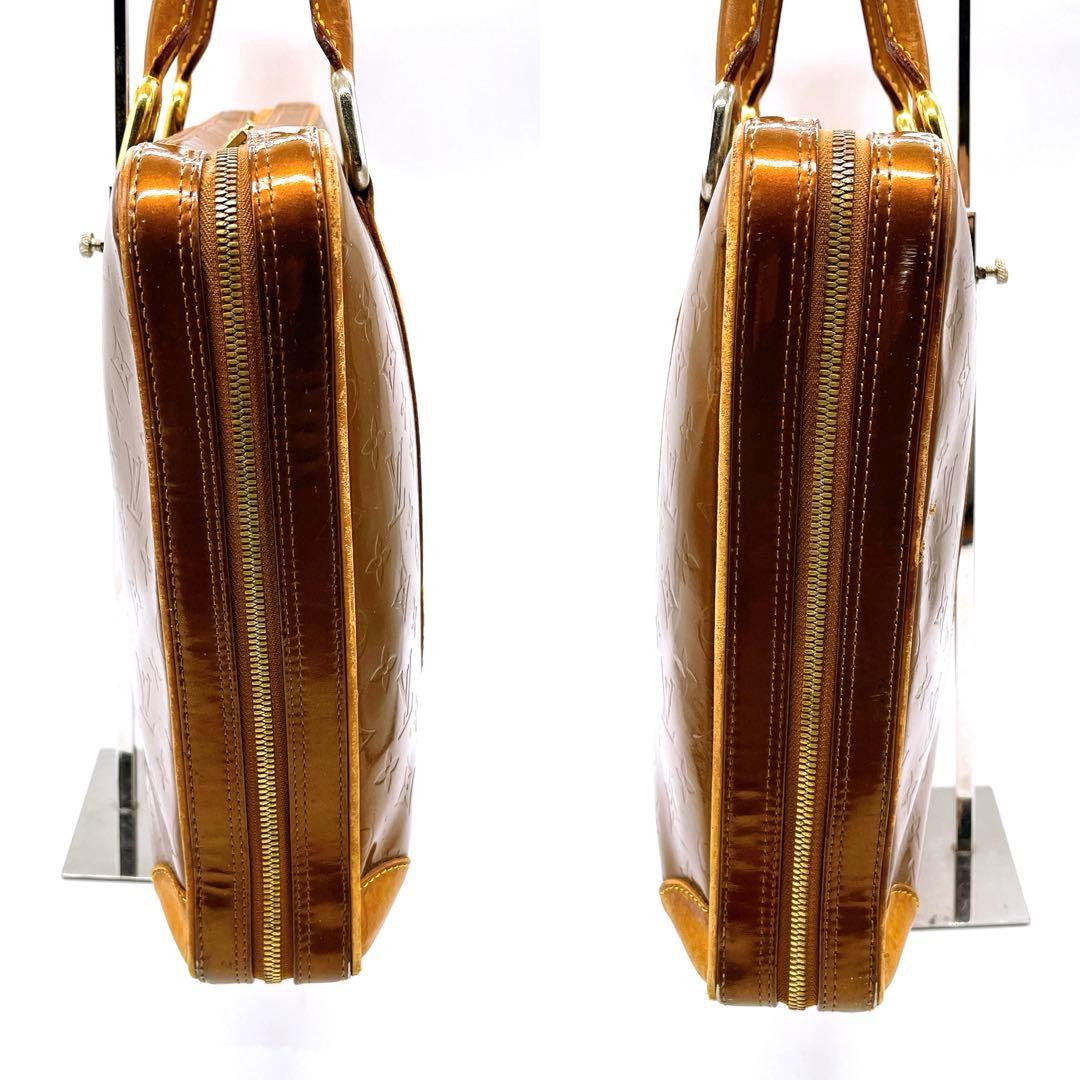レア品　LOUIS VUITTON ヴェルニ ヴァンダム レザー ビジネスバッグ