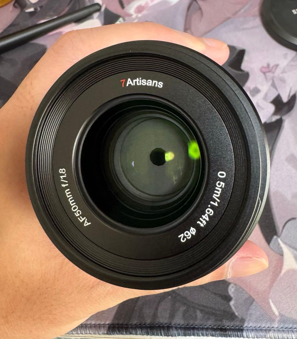 七工匠7artisans 50mm F1.8オートフォーカス　ソニー Eマウント