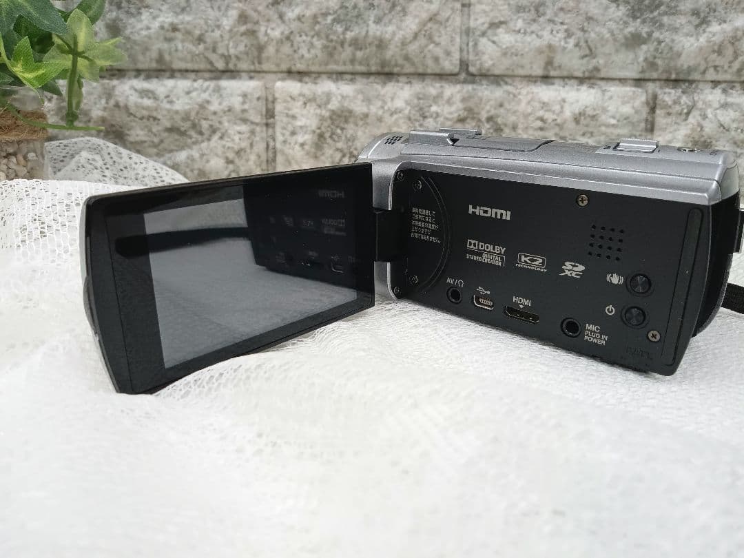 JVC ビデオカメラ GZ-E745-S フルハイビジョン 高画質