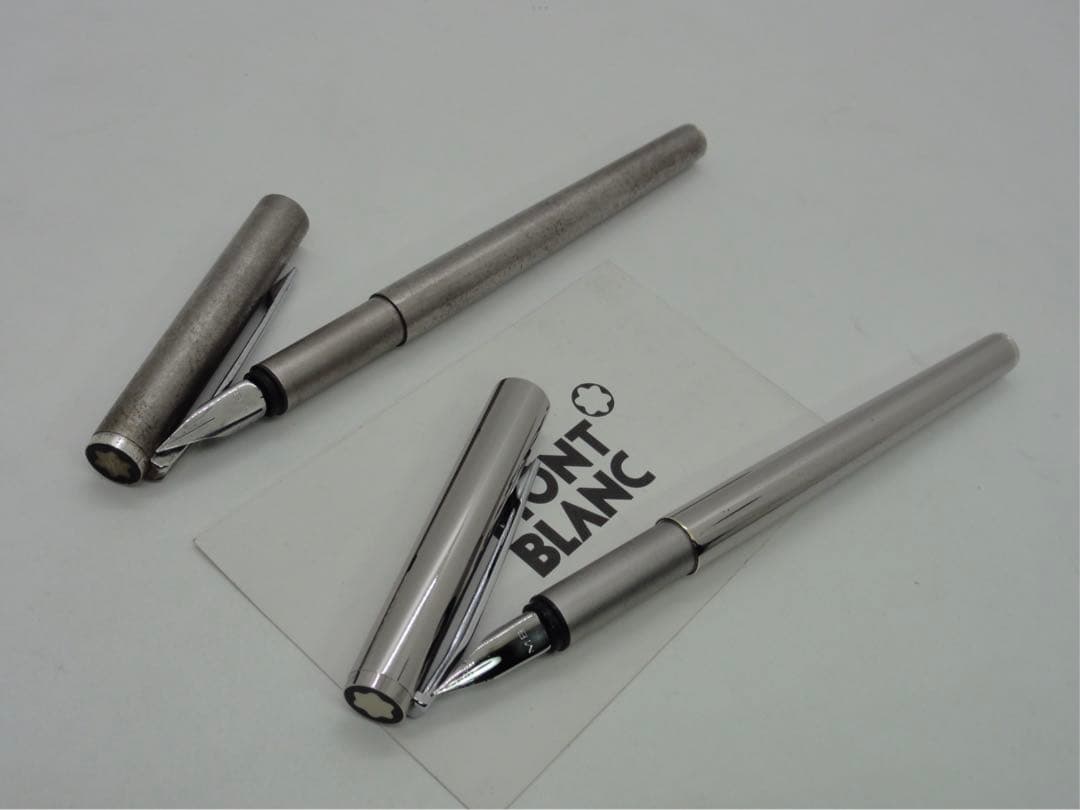 特注バフ仕上げ★鏡面仕上げの輝き際立つ極上ノブレスNo1122★モンブラン万年筆