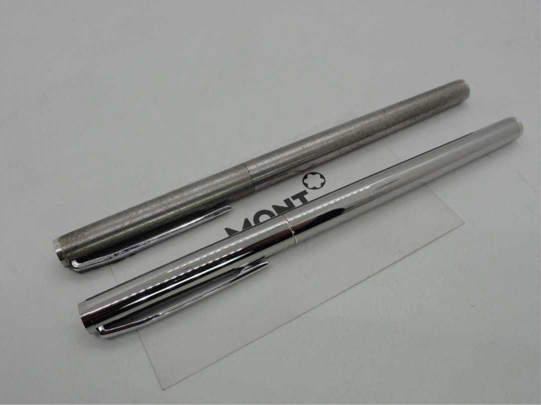 特注バフ仕上げ★鏡面仕上げの輝き際立つ極上ノブレスNo1122★モンブラン万年筆