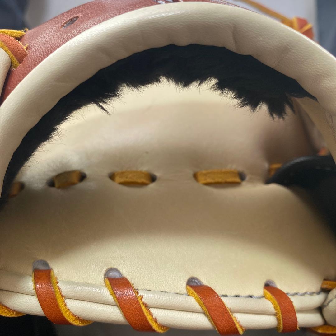 【アサナオ　】新品・未使用　アトムズ（ATOMS）軟式用グラブ 内野手用