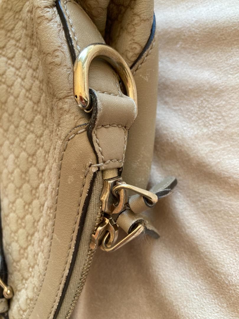 グッチ 309614 レザー マイクロシマ 2WAY ショルダーバッグ