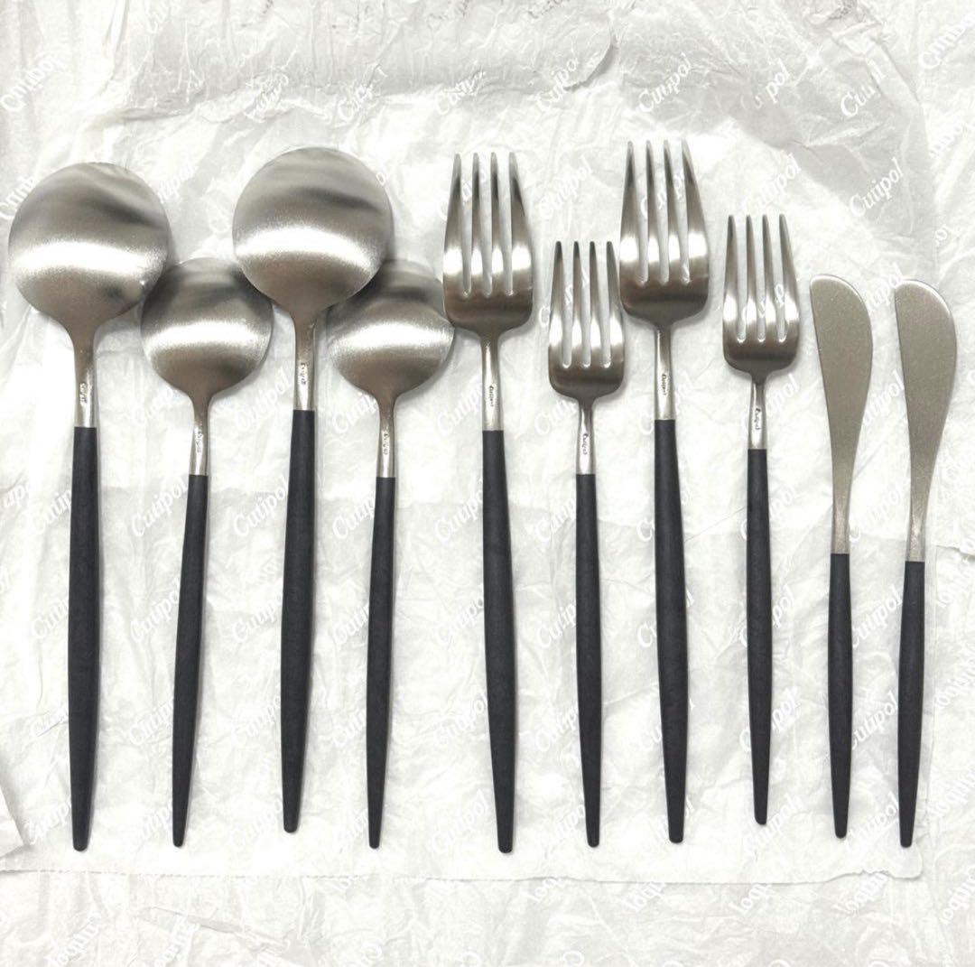 最安値 新品 クチポール GOA ブラック＆シルバー　5種×各２本 計10本