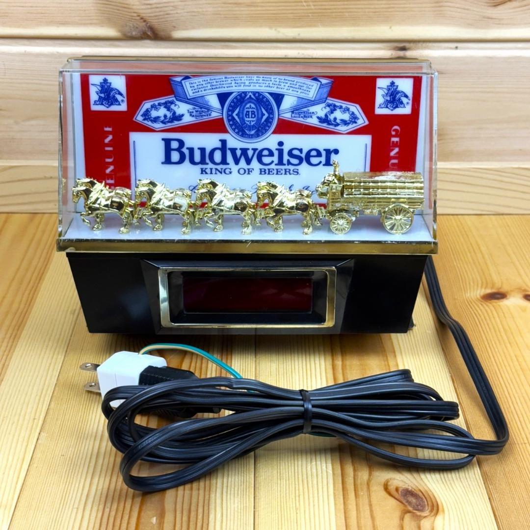Budweiser ライトサイン バドワイザー ビンテージ バー ランプ ライト