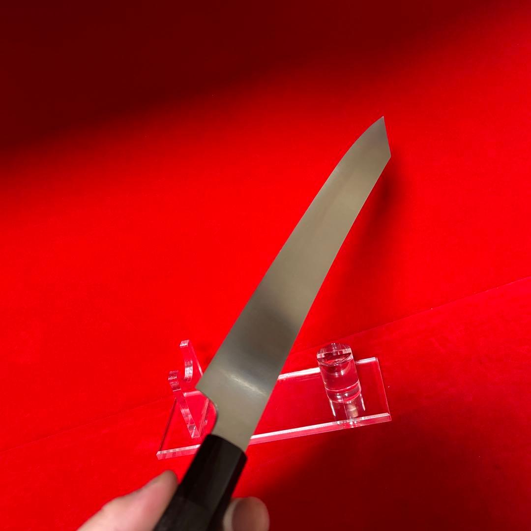 包丁　剣型切付　尺　鏡面仕上げ　切味抜群　箱付　未使用品