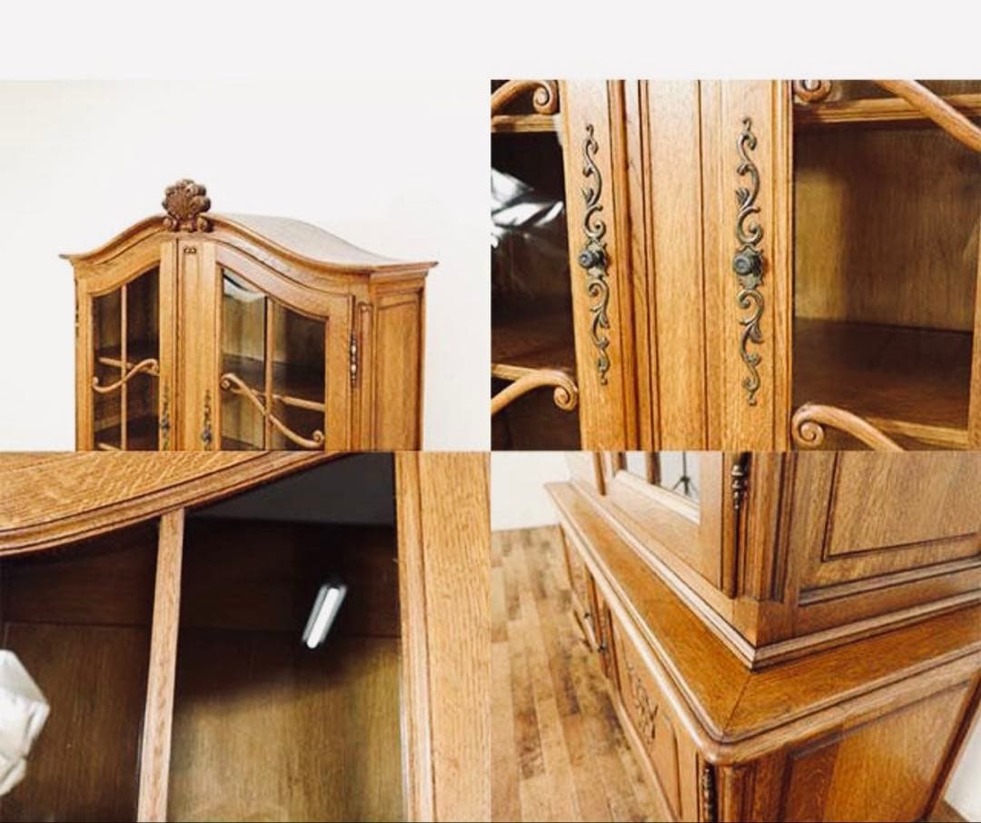 【期間限定価格】フランス アンティーク キャビネット オーク材 1930年代