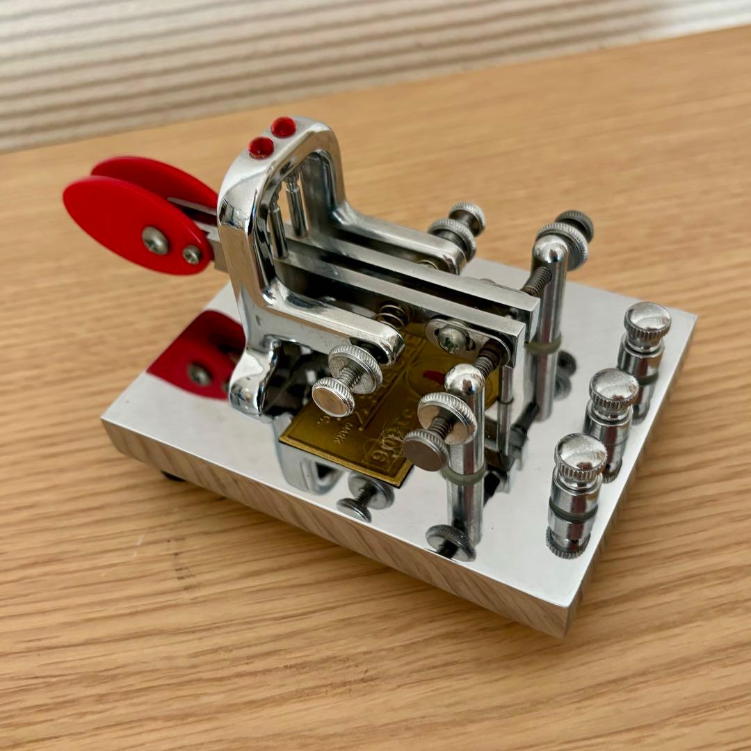 電鍵 VIBROPLEX バイブロ ダブルレバーパドル アマチュア無線