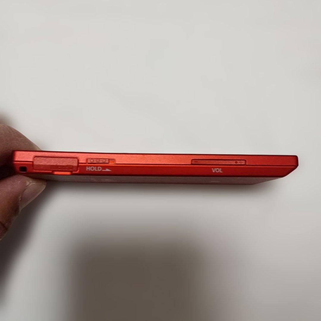 【美品】SONY　NW-A25ウォークマン　デジタルメディアプレイヤー　レッド