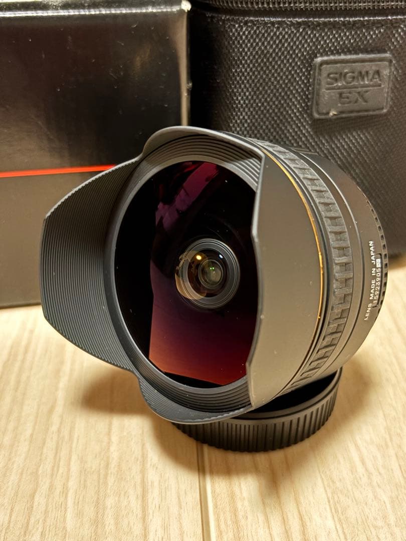 SIGMA 15mm F2.8 EX DG FISHEYE Nikon箱付 美品