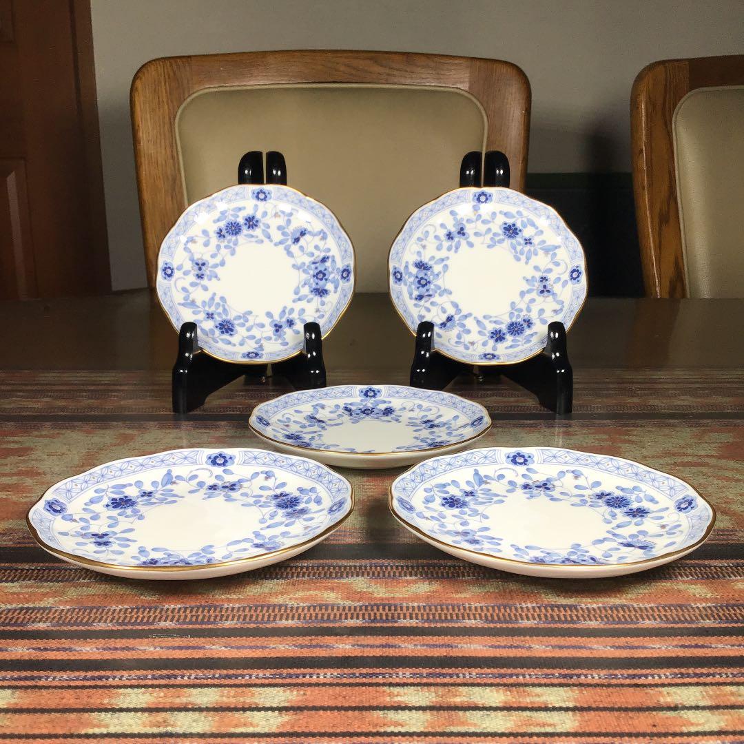 NARUMI 『ミラノ』　小皿　パン皿　大皿　5組　(15点)