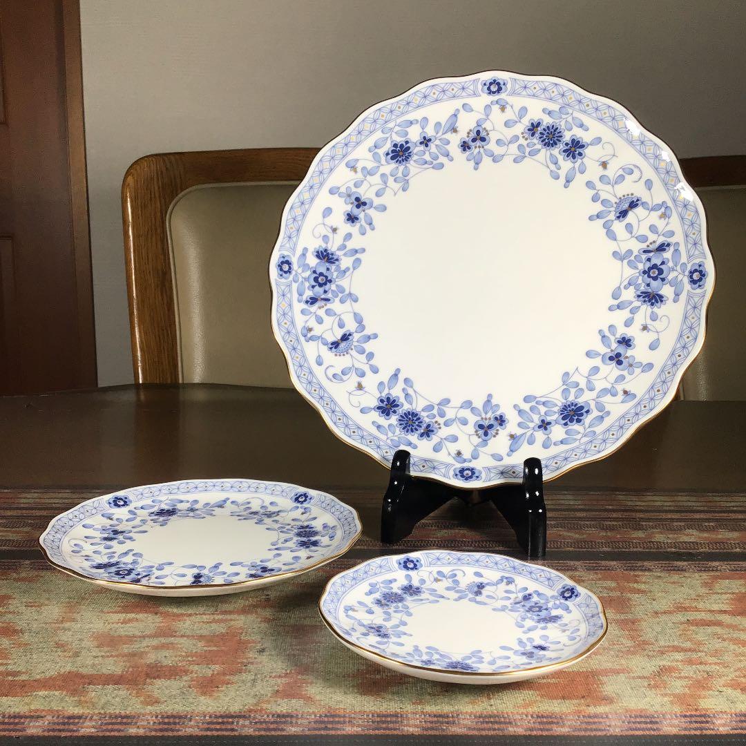 NARUMI 『ミラノ』　小皿　パン皿　大皿　5組　(15点)