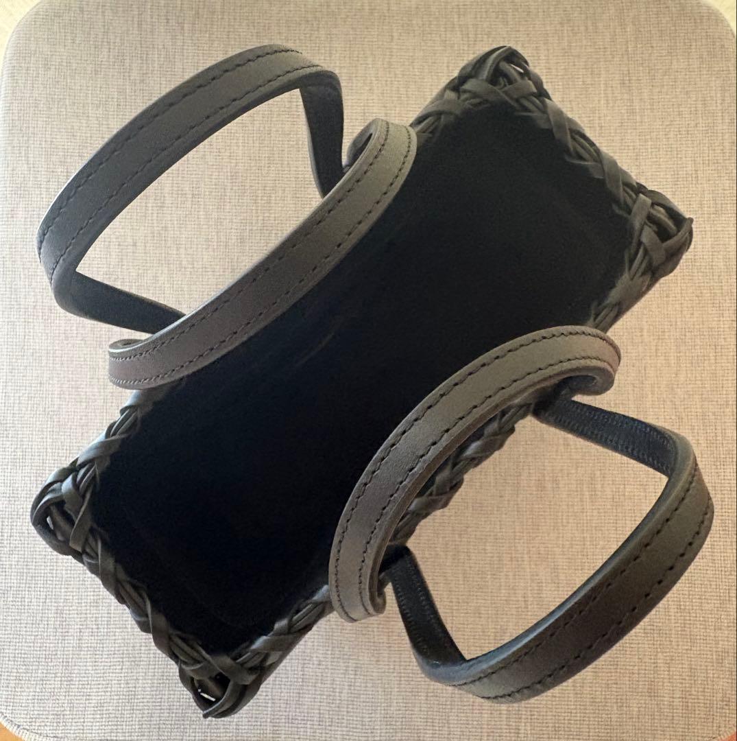 オールブラック ラタン バッグ S ロンハーマン別注　A VACATION