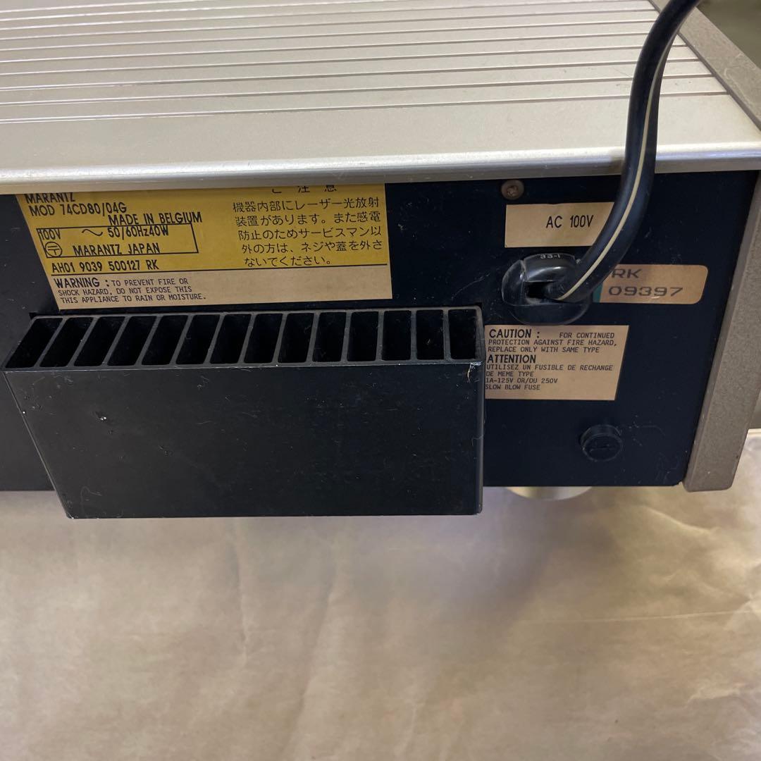 り*り様 Marantz CDプレーヤー　CD-80 レア