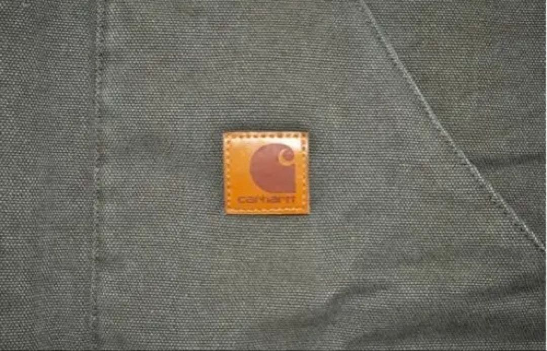 カーハート ダックベスト キルティング OD L 古着