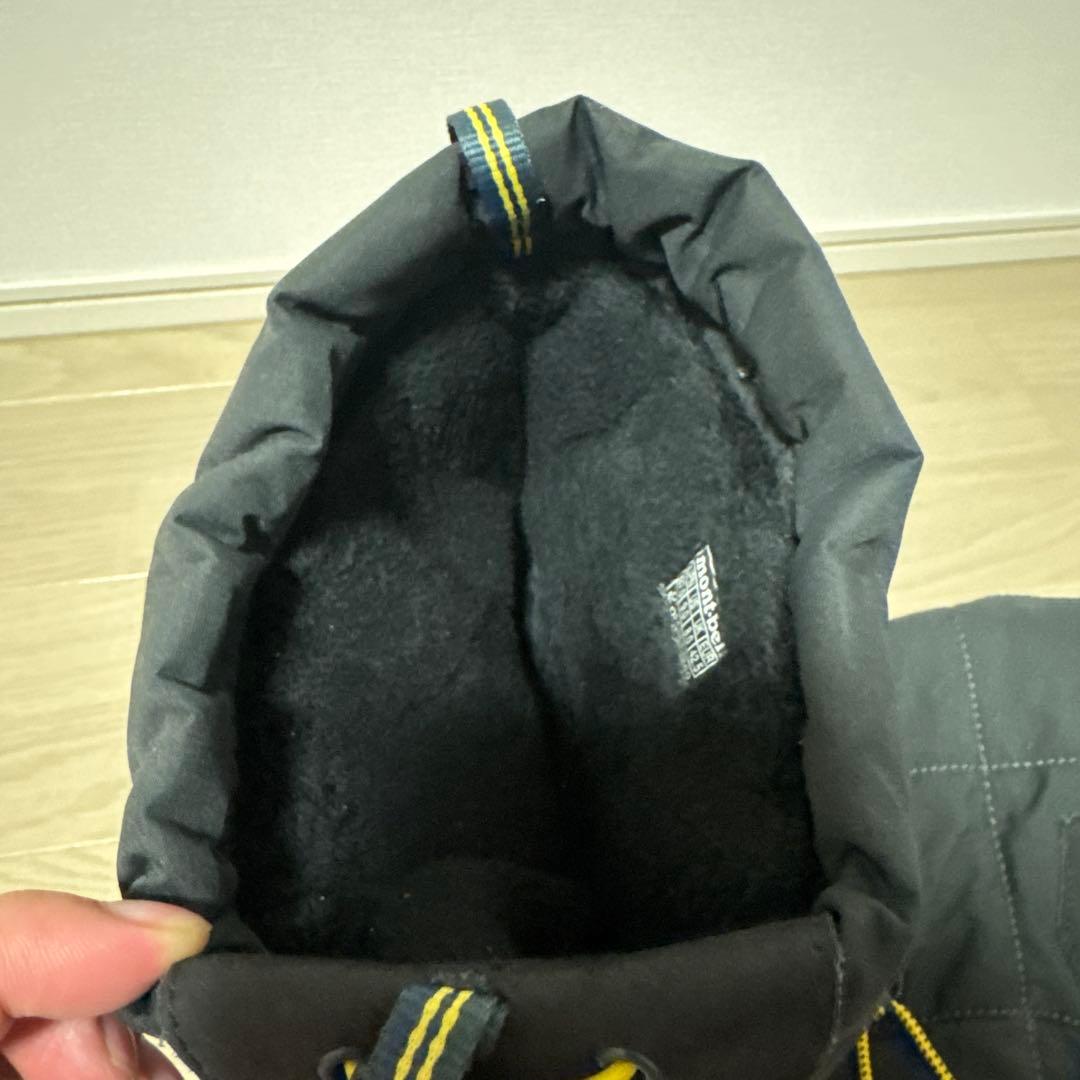 モンベル アスペンブーツ 27cm ブラック 防水スノーブーツ ウィンターブーツ