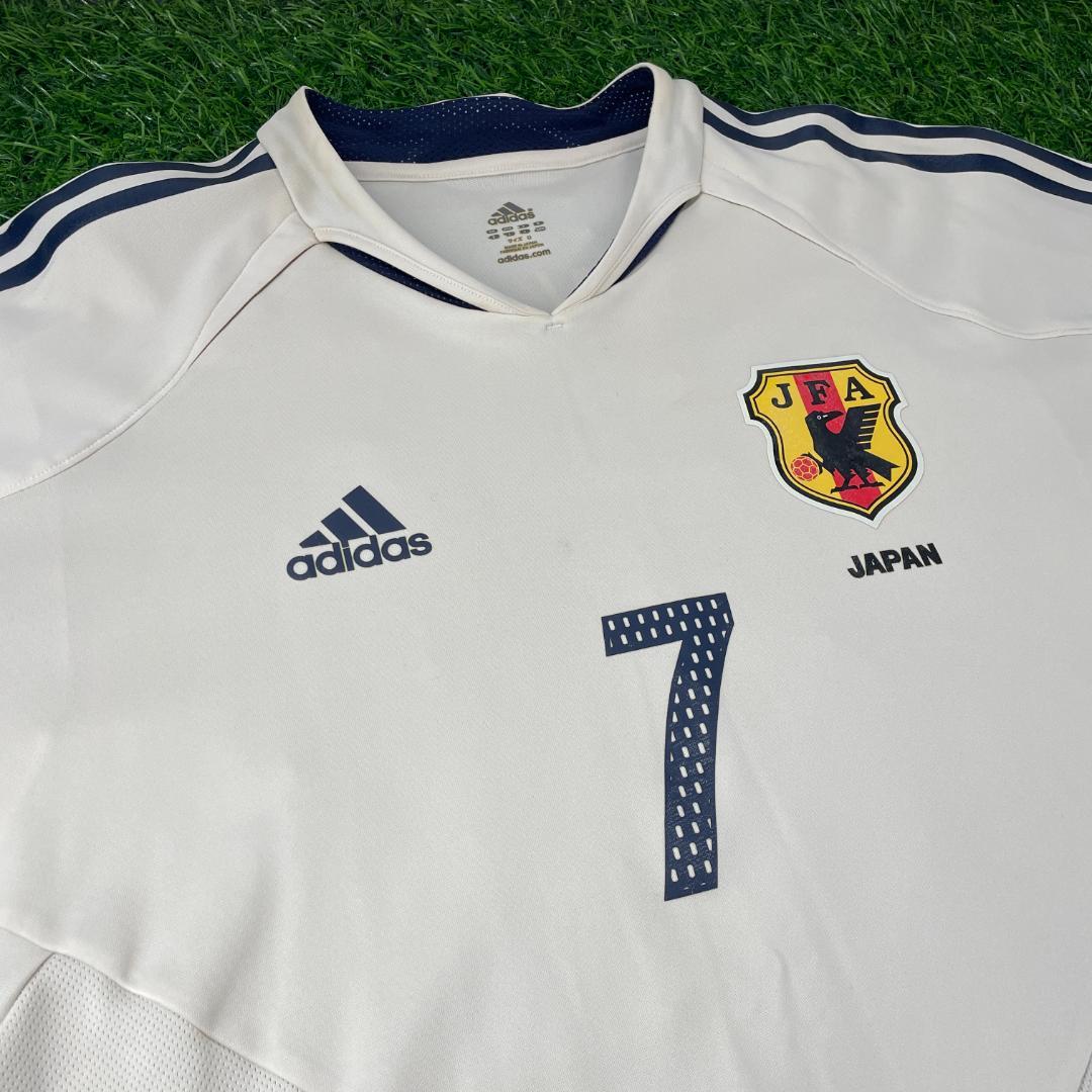 日本代表 2004 中田英寿 アウェイ 正規品 ユニフォーム アディダス XL
