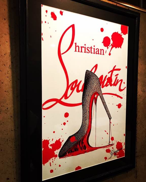 grysonアート2.5Lルブタンオマージュパロディ