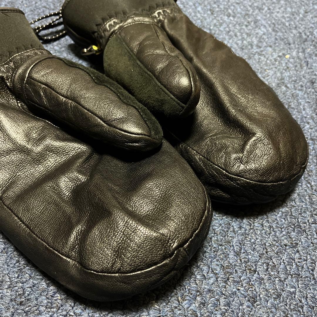 バートン　ゴアテックス　レザーミトン　XL