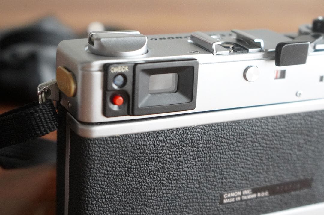 【GW中値下げ】 Canonet Giii QL17 +純正ストロボ