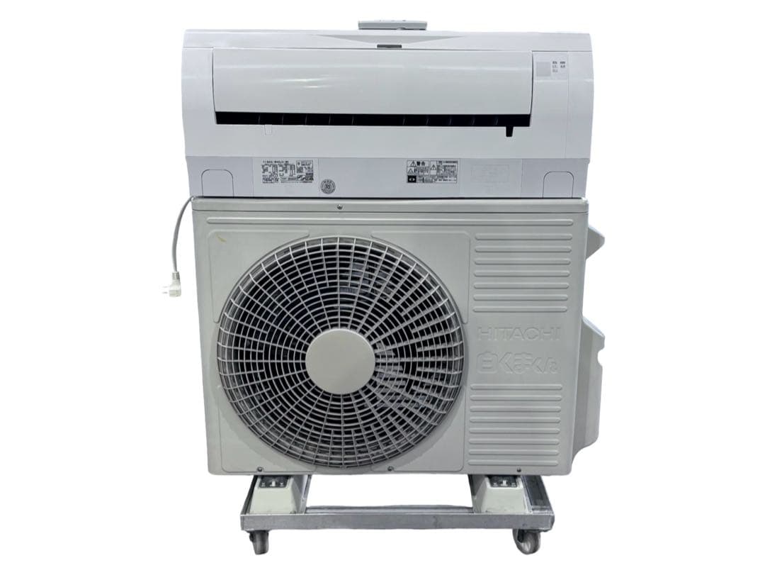 HITACHI 14畳用 ルームエアコンRAS-W40J2-W 2020年製 ⑥