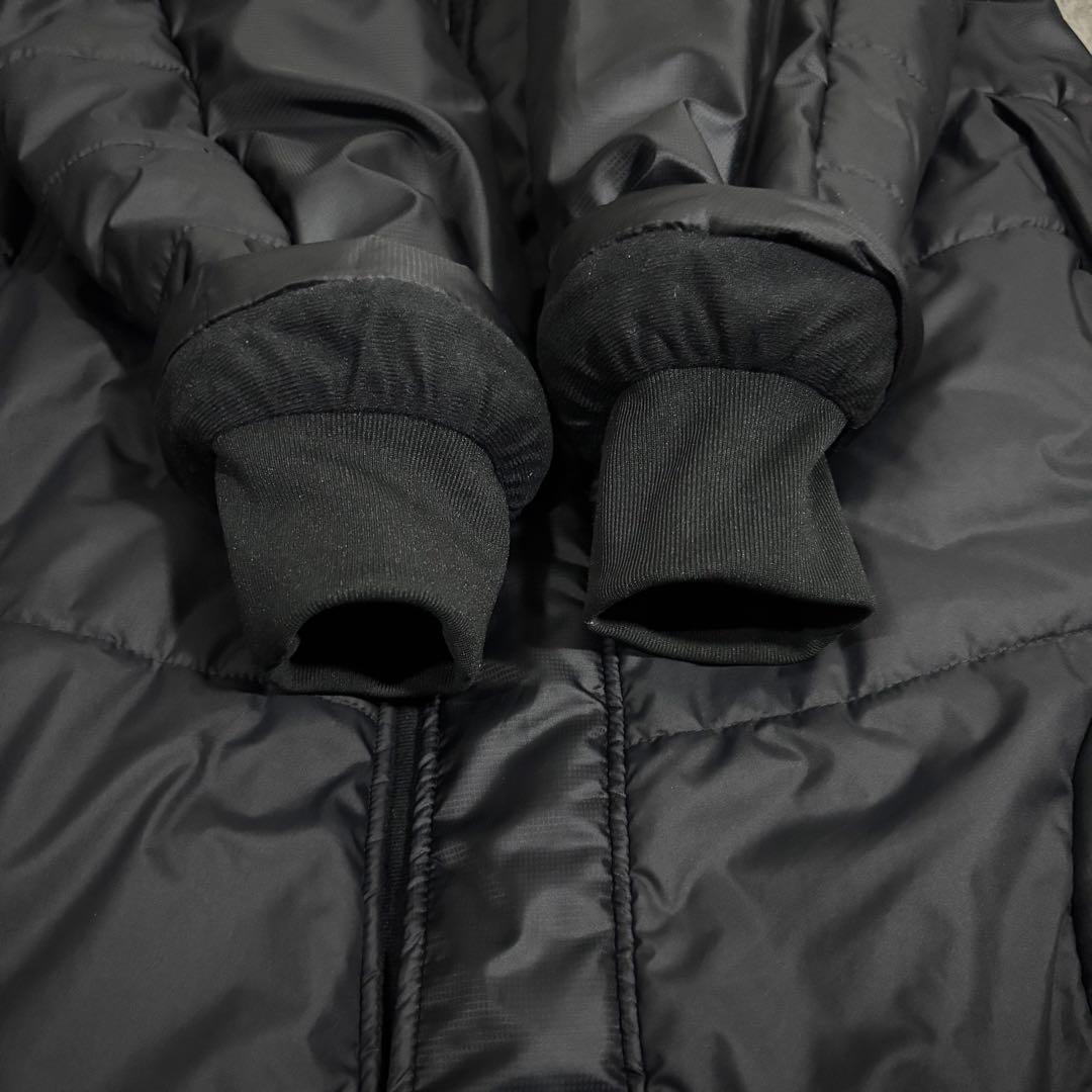 美品OAKLEY オークリー ベンチコート XL ロングコート フード付 ロゴ