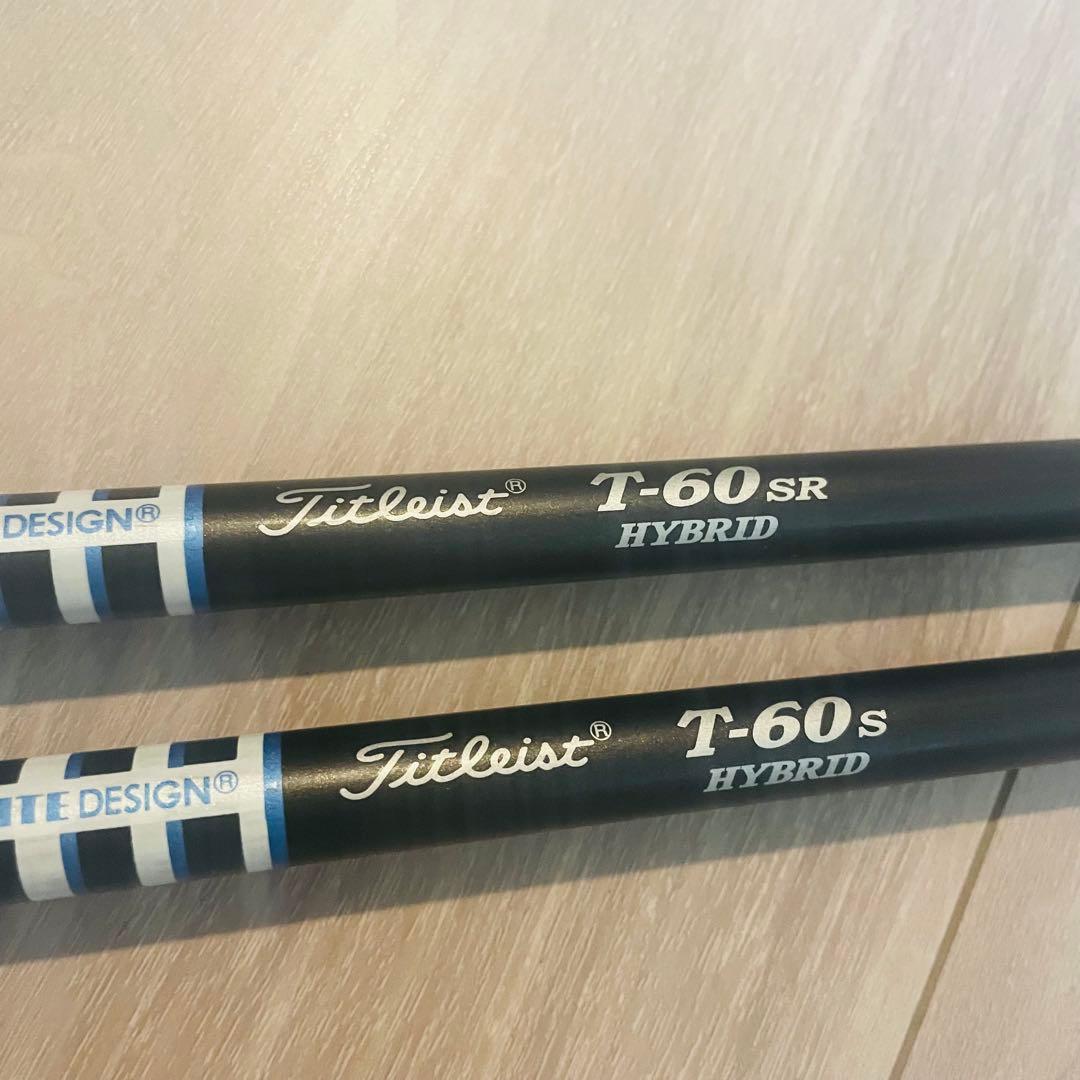 美品　AD T-60S ユーティリティ タイトリスト 3U &4U　2本セット