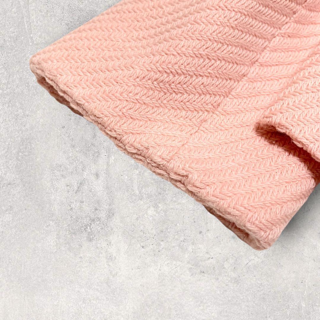 レオナール　ヘリンボーン　カシミヤ混　ニット　ジャケット　9号