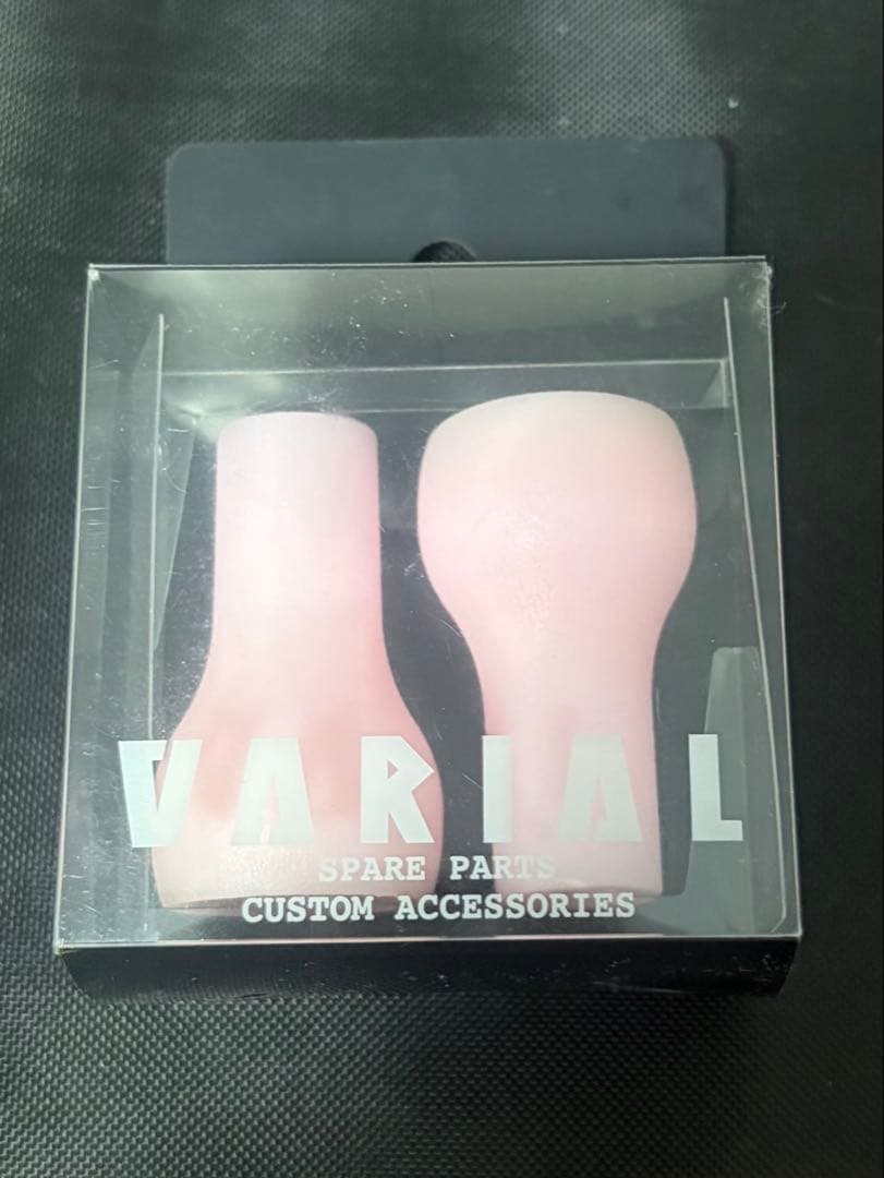 バリアルハンドルノブ　ピンク