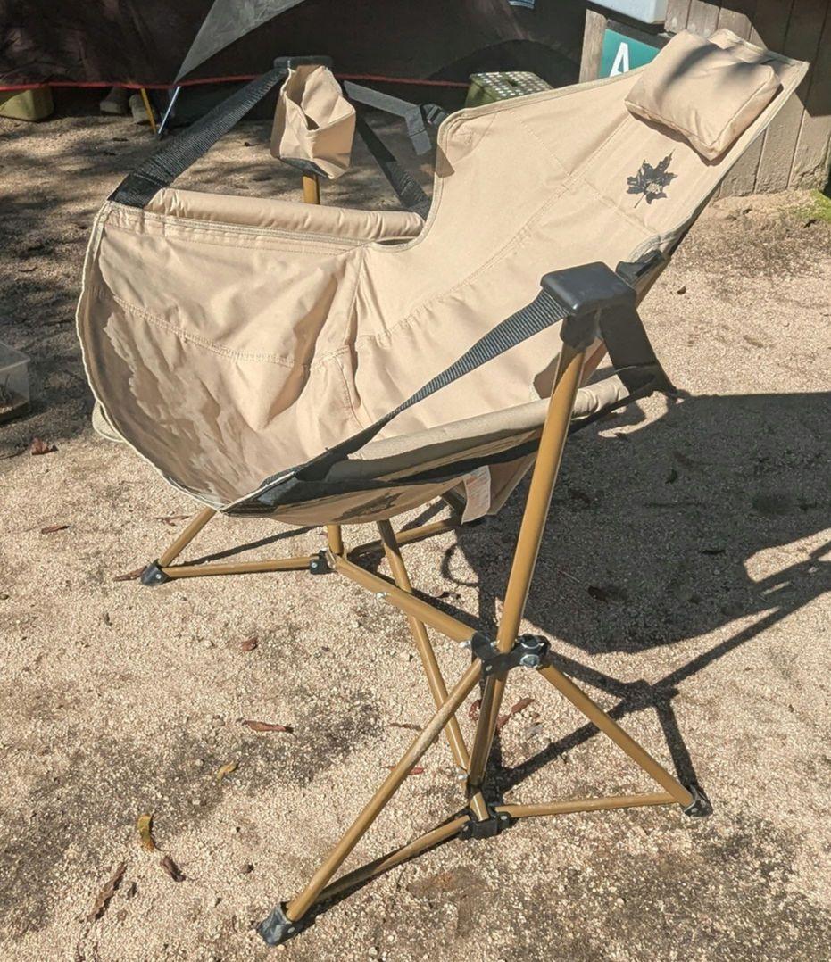 ゆらゆらハンモックチェア　ロゴス