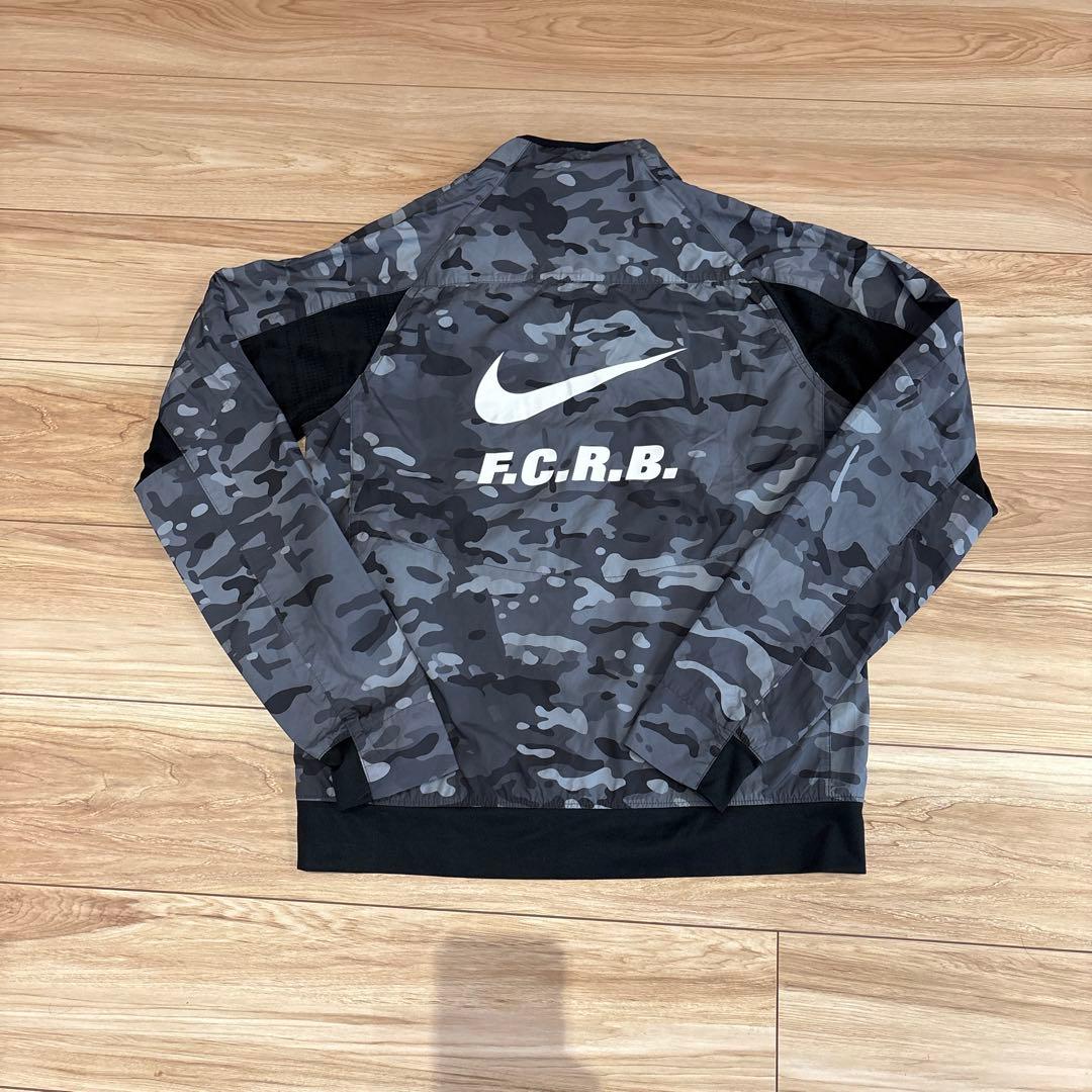 F.C.R.B×NIKE ジャケット 黒系迷彩 Sサイズ