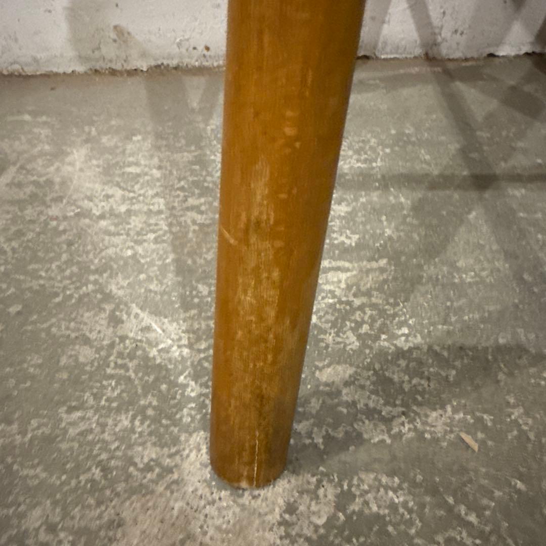 ヴィンテージ　木製サイドテーブル　　スツール　スクエア