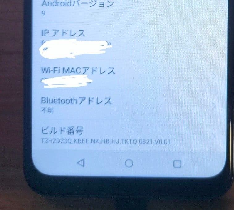 北朝鮮　スマホ　푸른하늘　(プルンハヌル)？　P2？　美品