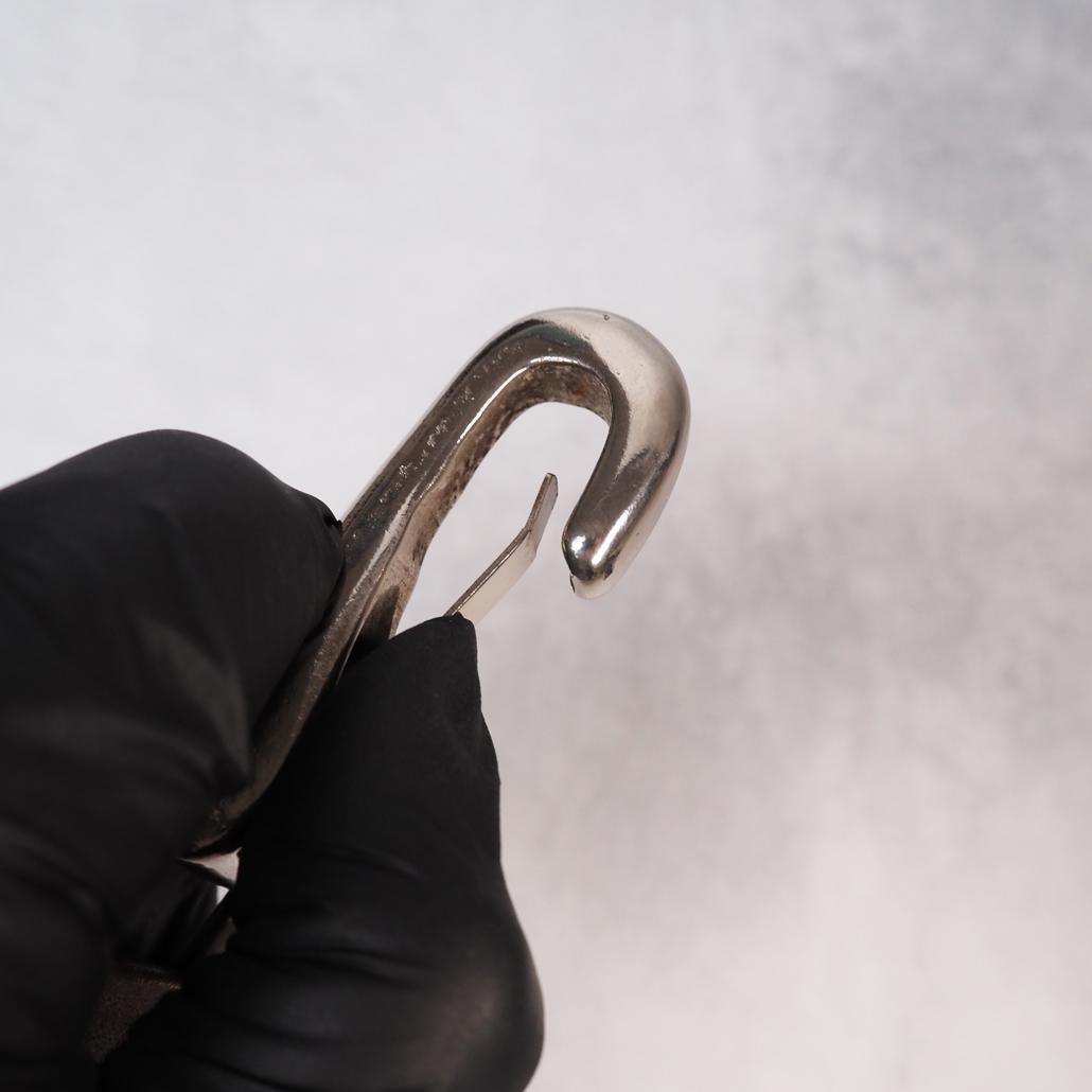 THE FLAT HEAD 925シルバー特大コンチョ ハンドメイドキーホルダー