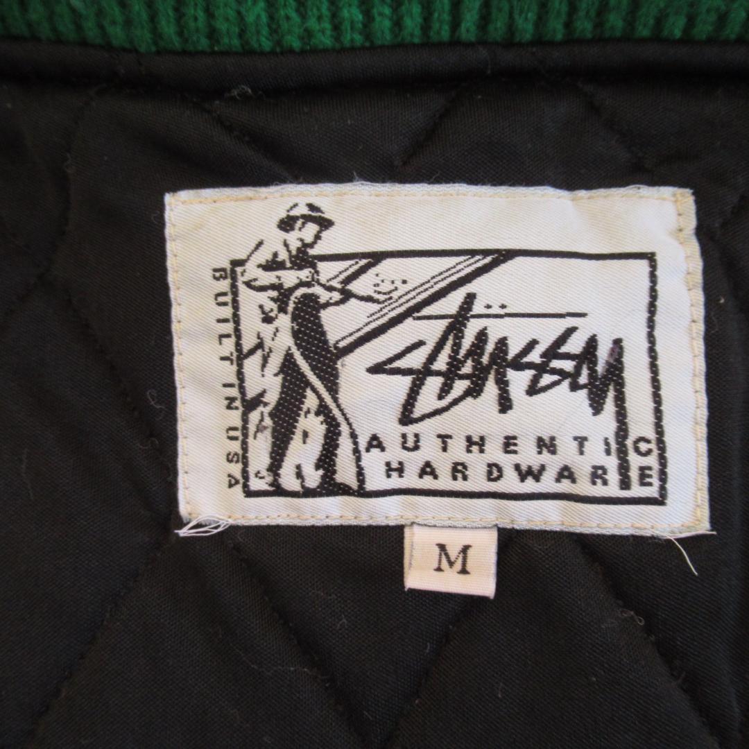 80s ist Stussy old スタジャン ステューシー 黒タグ usa製