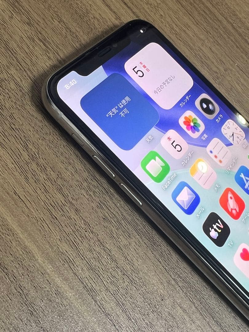 中古品 iPhone 11 Pro 256GB シルバー バッテリー100%